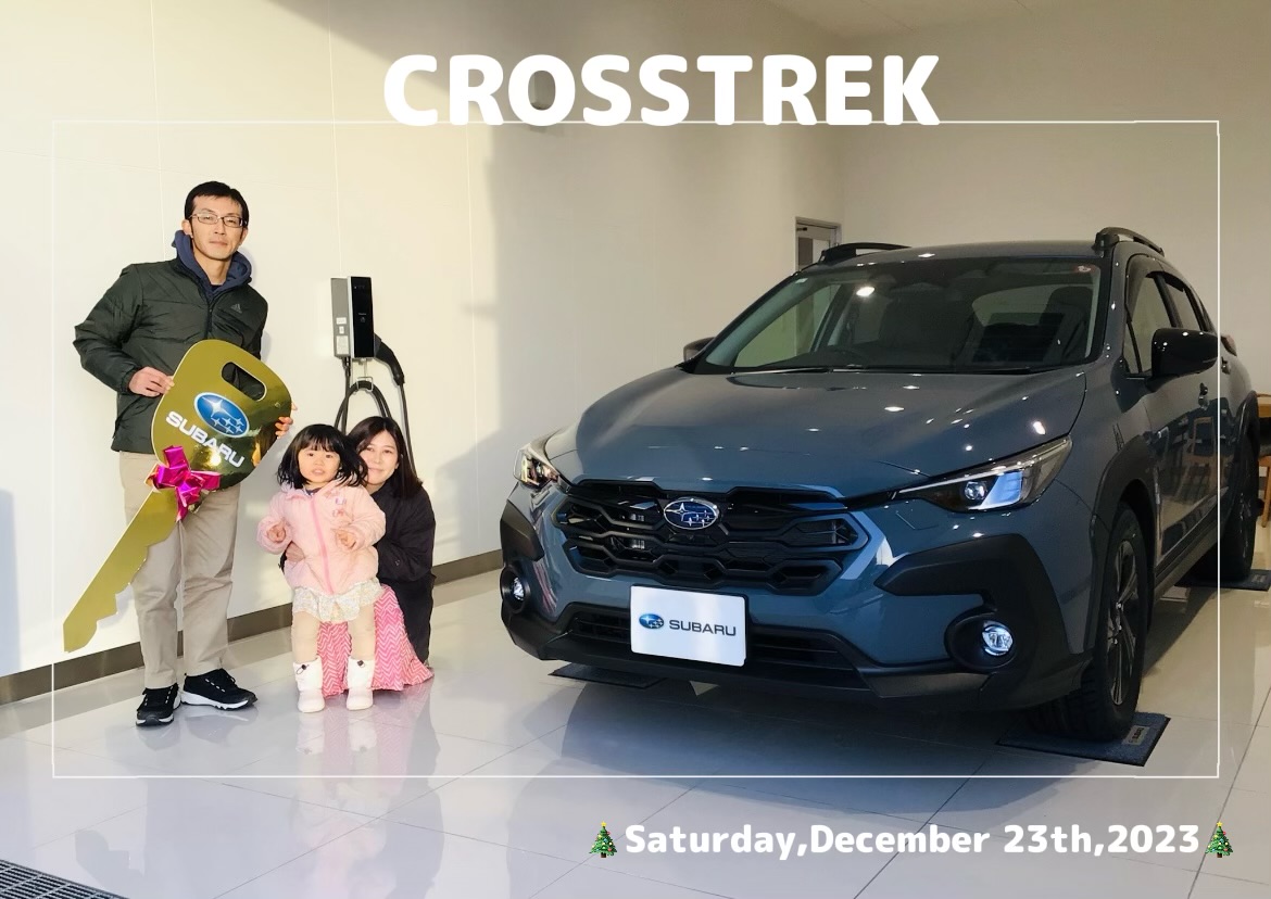 ☆一関インター店☆　H様「CROSSTREK」ご納車☆ミ