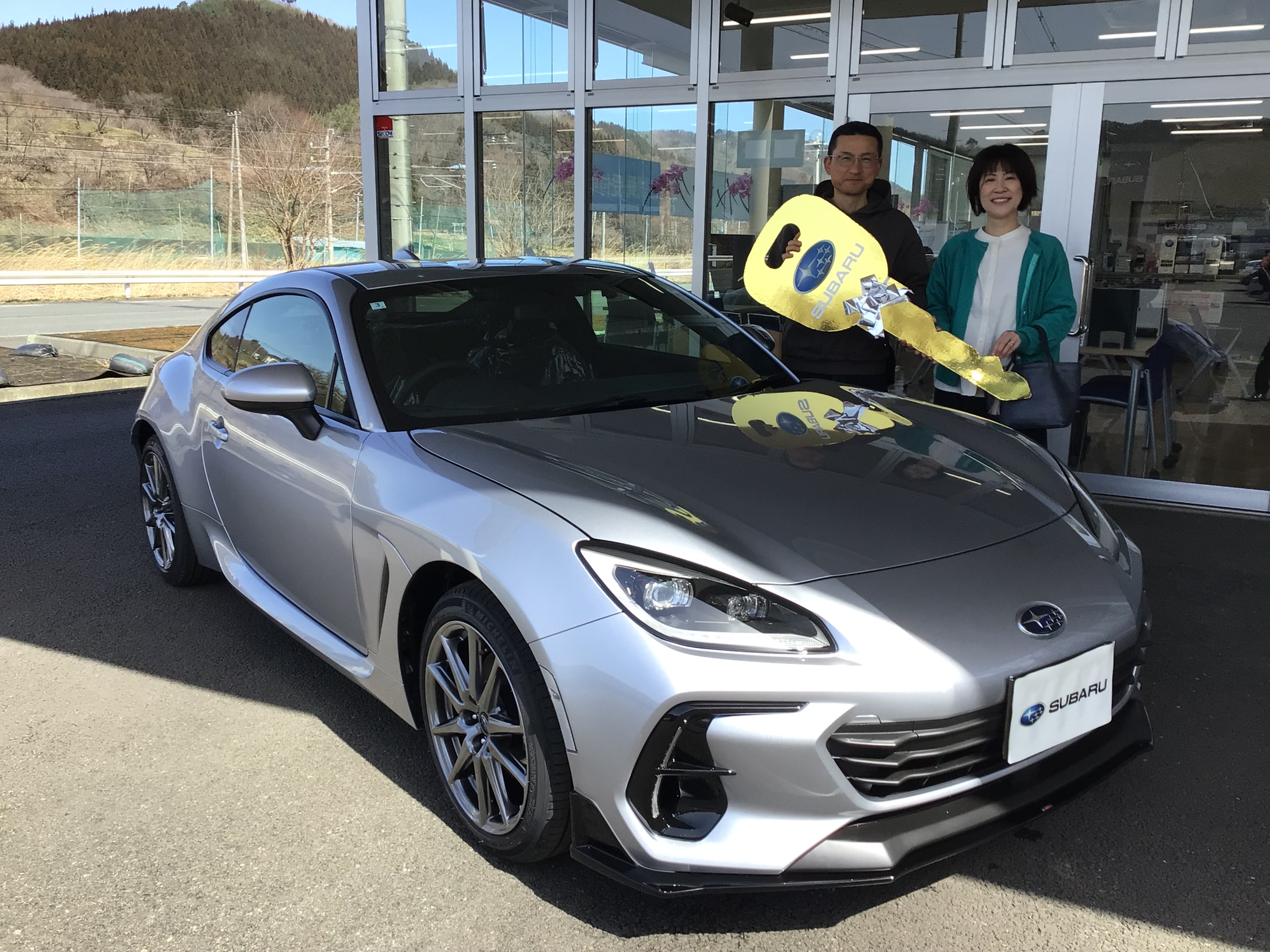★二戸バイパス店　田口様　ＳＵＢＡＲＵ ＢＲＺ納車★