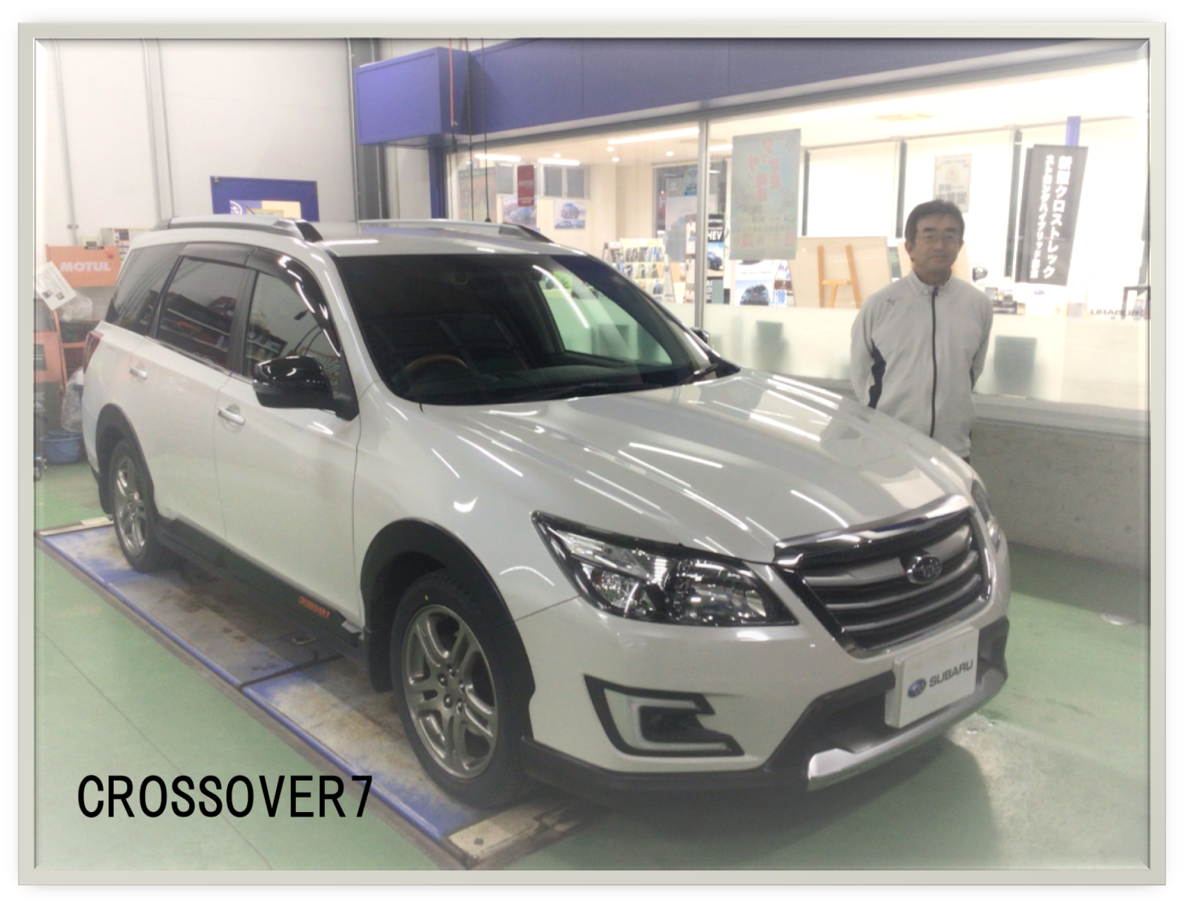 ★北上店★八重樫様『ｸﾛｽｵｰﾊﾞｰ7』★ご納車★