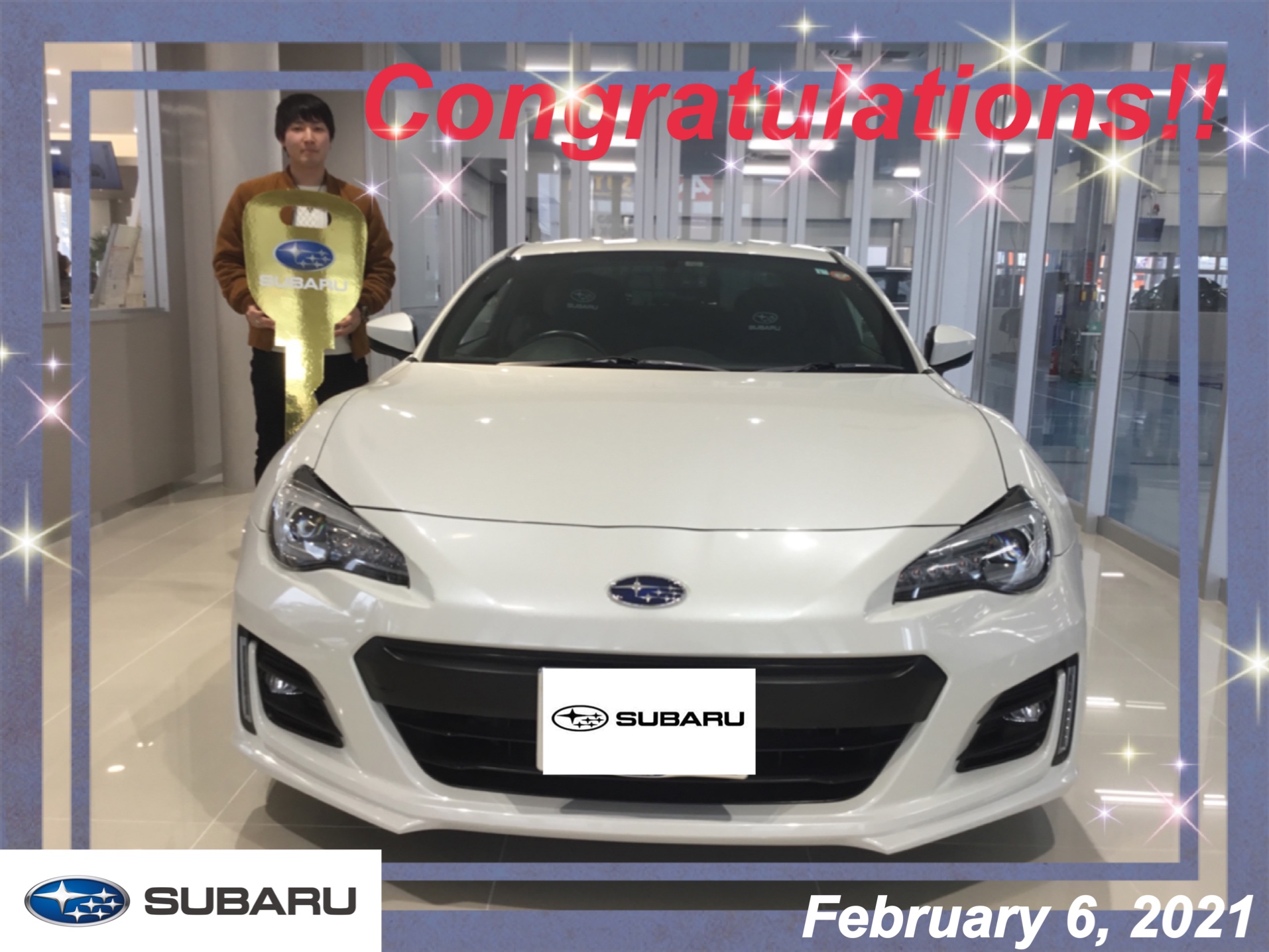 ♦　天童店　後藤様　ＢＲＺ　ご納車　♦