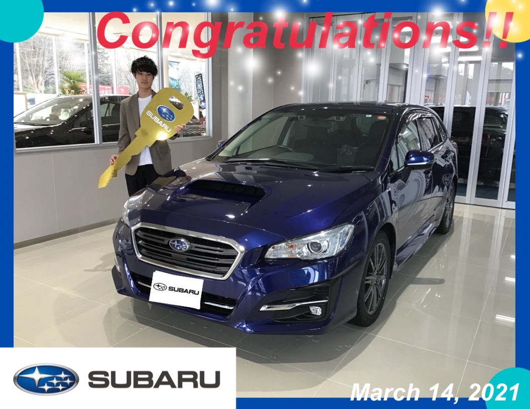 ♦ カースポット天童店 大宮様 LEVORG ご納車 ♦
