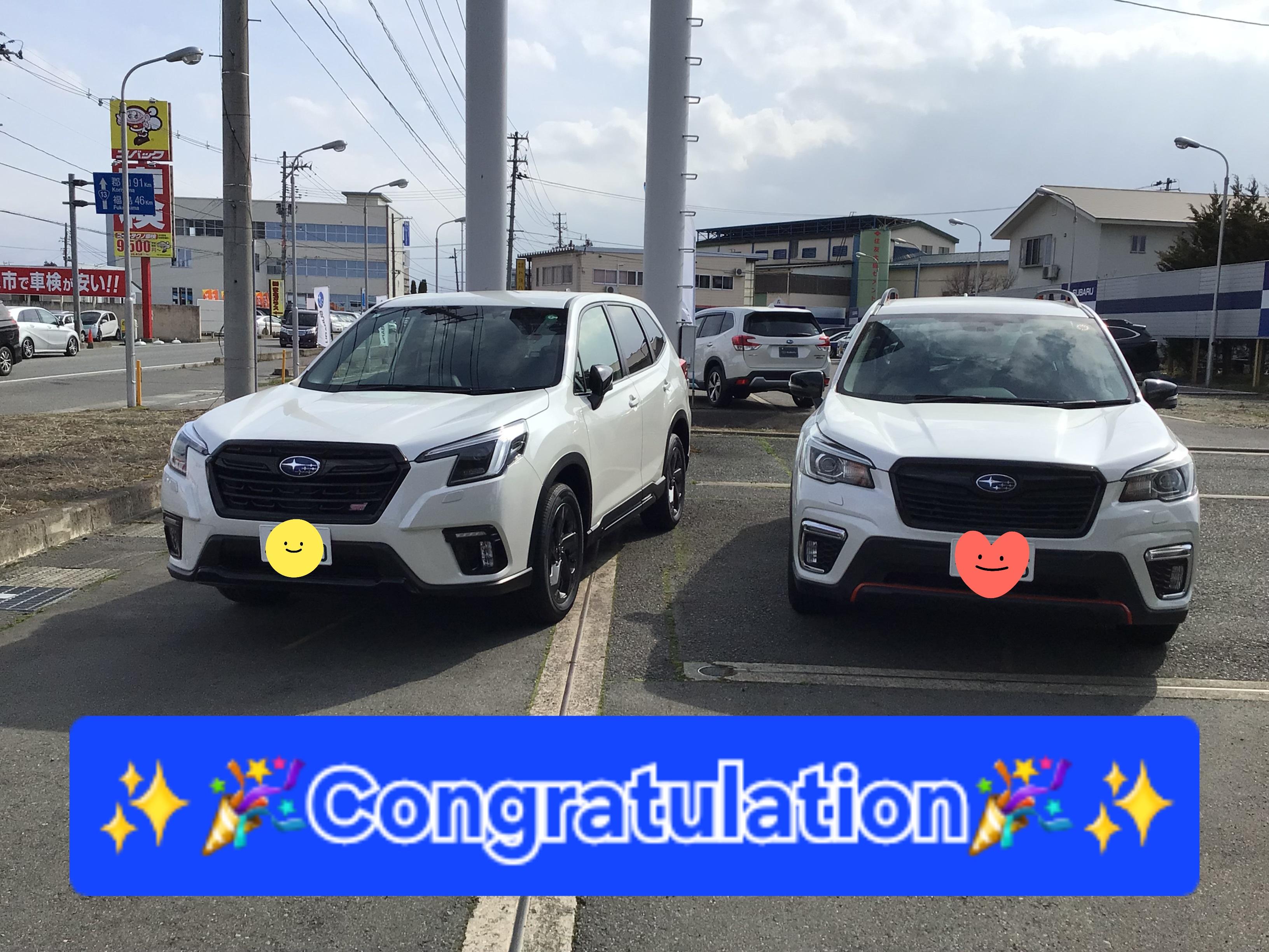 米沢店　大橋様ご納車おめでとうございます