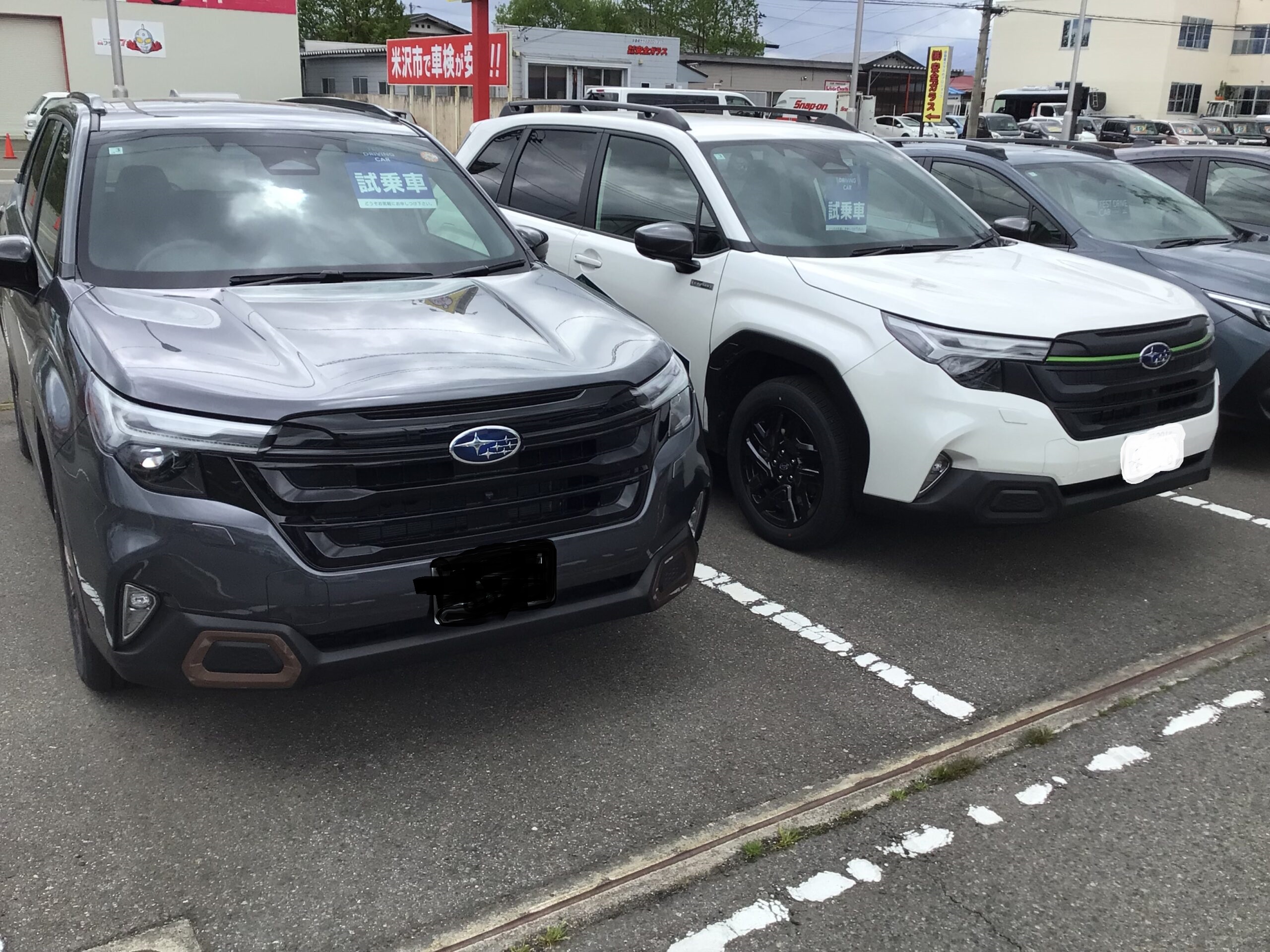【米沢店】待望の新型フォレスター　ご試乗いただけます！！！